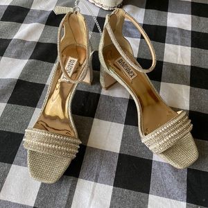 Badgley Mischka Kameryn Open Toe Block Heel